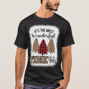 Es ist die wunderbarste Zeit des Jahres Karierten T-Shirt