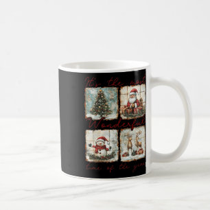 Es ist die wunderbarste Zeit des Jahres Merry Chr Kaffeetasse