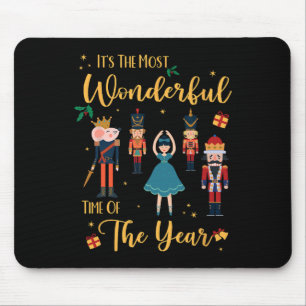 Es ist die wunderbarste Zeit des Jahres Nussknacke Mousepad