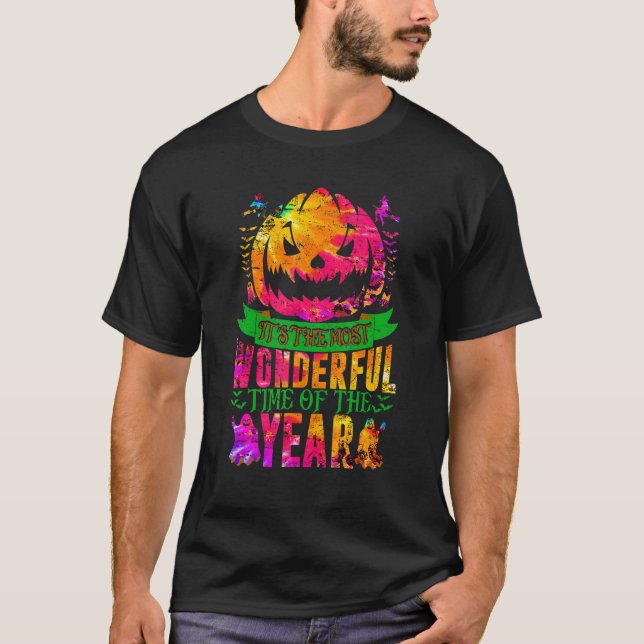 Es ist die wunderbarste Zeit des Jahres Pumpkin H T-Shirt (Vorderseite)