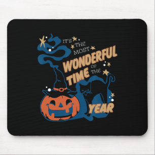Es ist die wunderbarste Zeit des Jahres Schwarze K Mousepad