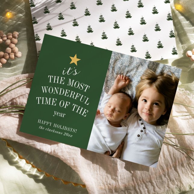 Es ist die wunderbarste Zeit des Jahres Urlaub Einladung (Von Creator hochgeladen)