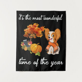 Es ist die wunderbarste Zeit des Jahres Wandteppich