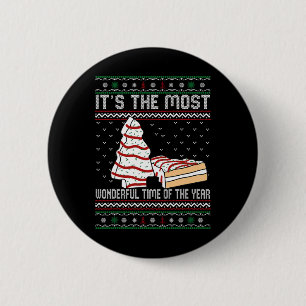 Es ist die wunderbarste Zeit des Jahres Weihnachte Button
