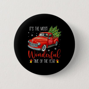 Es ist die wunderbarste Zeit des Jahres Weihnachte Button