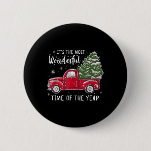 Es ist die wunderbarste Zeit des Jahres Weihnachte Button