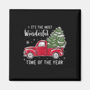 Es ist die wunderbarste Zeit des Jahres Weihnachte Magnet