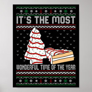 Es ist die wunderbarste Zeit des Jahres Weihnachte Poster