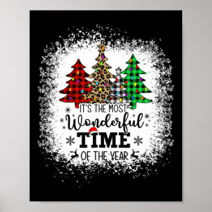 Es ist die wunderbarste Zeit des Jahres Weihnachte Poster