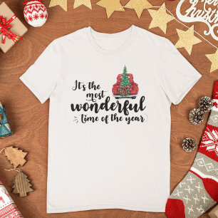 Es ist die wunderbarste Zeit des Jahres Weihnachte T-Shirt
