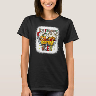 Es ist die wunderbarste Zeit für einen Bier-Wester T-Shirt
