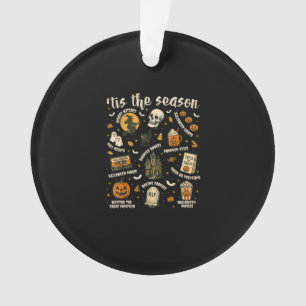 Es ist die Zeit der Weihnachtsmannmütze Retro Vint Ornament
