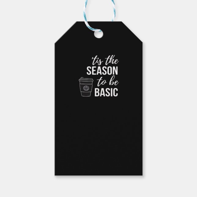 Es ist die Zeit für Basic Geschenkanhänger (Vorderseite)
