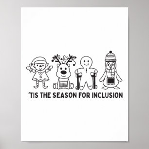 Es Ist Die Zeit Für Inklusion Ergo Physio Logopäde Poster
