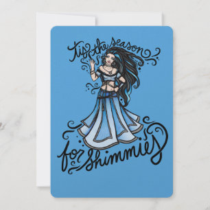 es ist die Zeit für Shimmies Feiertagskarte