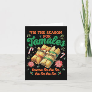 Es ist die Zeit für Tamales Famliy Mexikanisches W Karte