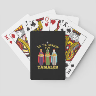 Es ist die Zeit für Tamales Lustiges mexikanisches Spielkarten