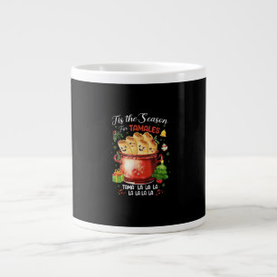 Es ist die Zeit für Tamales Weihnachten Mexikanisc Jumbo-Tasse