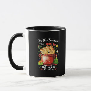 Es ist die Zeit für Tamales Weihnachten Mexikanisc Tasse