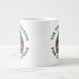Es ist die Zeit für Weihnachten – Lustiger Außerir Jumbo-Tasse