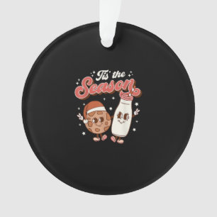 Es ist die Zeit Retro 70er 80er Vintage Groovy Süß Ornament