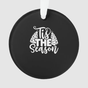 Es ist die Zeit zu vorsichtig zu sein - Retro Vint Ornament