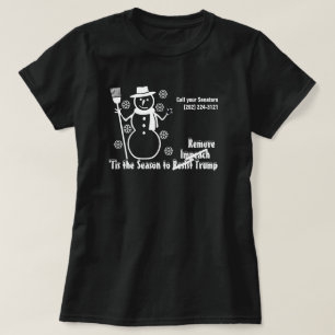Es ist die Zeit zum Amtsentheben Entfernt den Trum T-Shirt