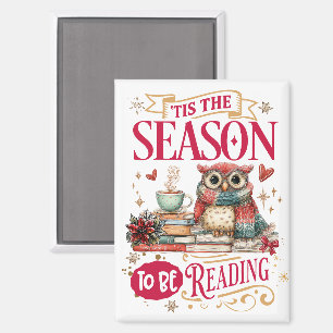 Es ist die Zeit zum Lesen Magnet