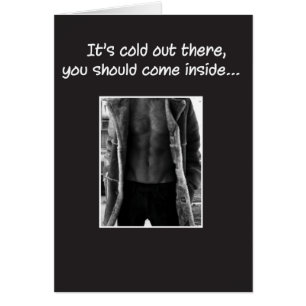 Es ist dort draussen kalt