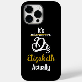 Es ist Dr. med. Schwarz-Weiß-Arzt Case-Mate iPhone 14 Pro Max Hülle