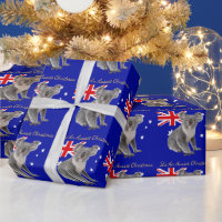 Es ist ein Aussie Weihnachten mit einem Koala