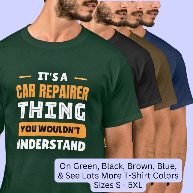 Es ist ein Auto-Reparaturwerk für Mechanik T-Shirt (Von Creator hochgeladen)