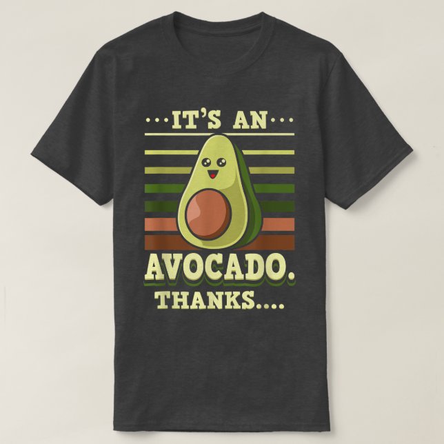 Es ist ein Avocado Dank schwangere Kostüme Guacamo T-Shirt (Design vorne)