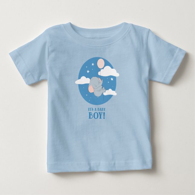 Es ist ein Baby Boy New Elents T-shirt (Vorderseite)