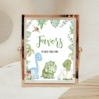 Es ist ein Baby Dinosaurier Baby Duschfavors