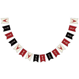 Es ist ein Baby-Duschbanner, Hirsch Wimpelkette