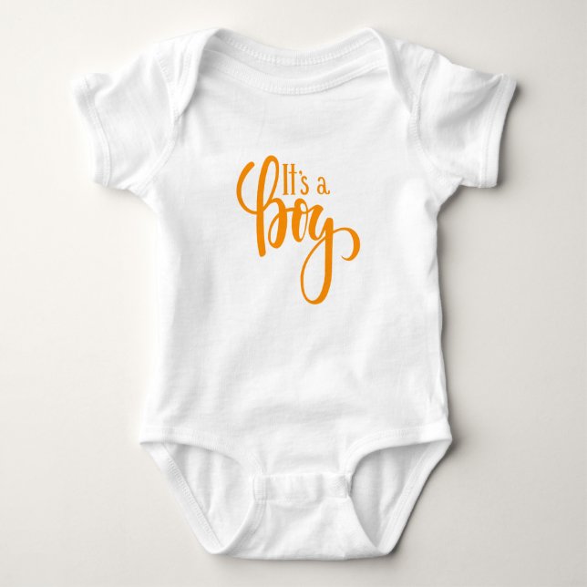 Es ist ein Baby Strampler (Vorderseite)