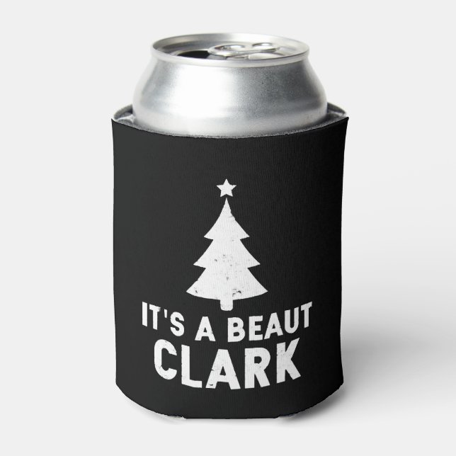 Es ist ein Beaut Clark Weihnachtsurlaub Dosenkühler (Kanne Vorderseite)