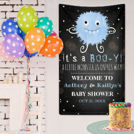 Es ist ein Boo-y! Kleine Monster Halloween Kinderd Banner