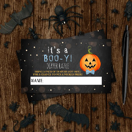 Es ist ein Boo-y! Little Pumpkin Halloween Kinderd Begleitkarte