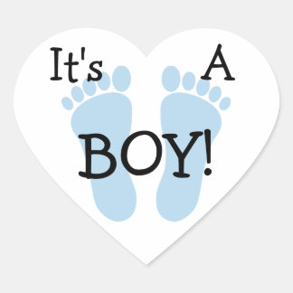Es ist ein Boy Sticker