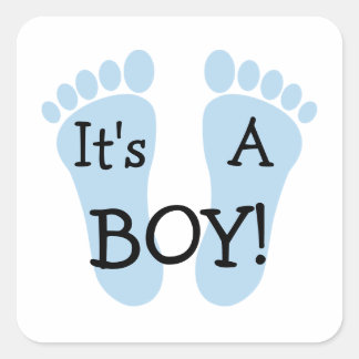 Es ist ein Boy Sticker