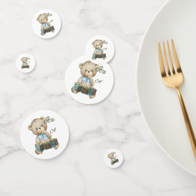 Es ist ein Boy Table Confetti Konfetti (Gruppe)