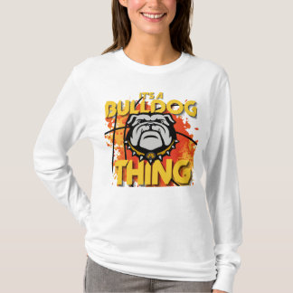 Es ist ein Bulldog-Ding-Long-Sleeve-T-Shirt T-Shirt