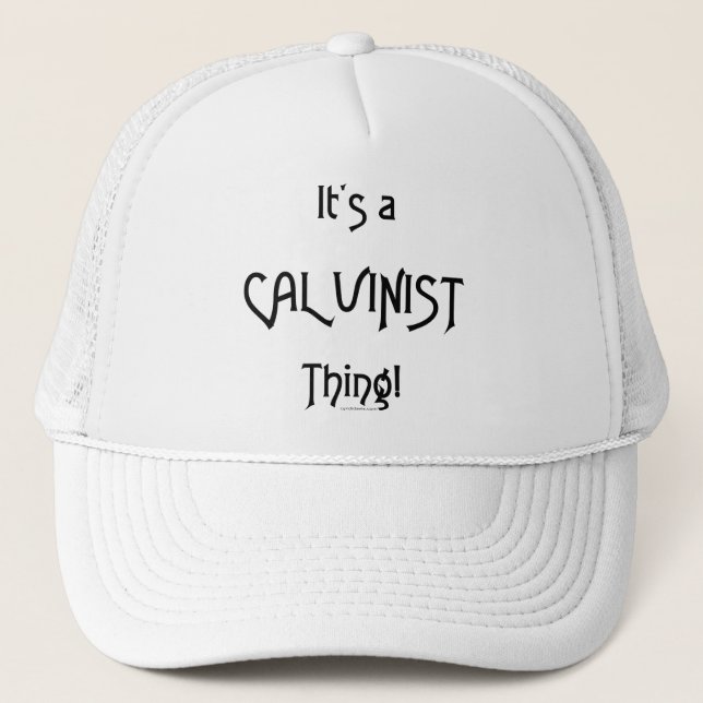 Es ist ein CalvinistThing! Truckerkappe (Vorderseite)