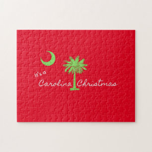 Es ist ein Carolina Weihnachten Südkarolina Urlaub Puzzle