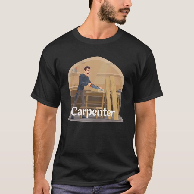 Es ist ein Carpenter Zuhause House Builder T-Shirt (Vorderseite)