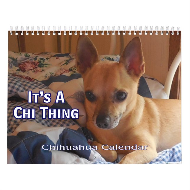 Es ist ein Chi-Sache-Chihuahua-Kalender Kalender (Titelbild)