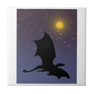 Es ist ein Drache, es ist nicht Ihre Fantasie Fliese