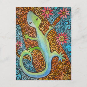 Es ist ein Dschungel dort draussen Postkarte